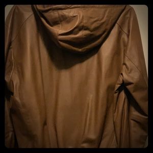 Polo Ralph Lauren leather bomber jacket